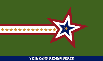 [Veterans Remembered flag]
